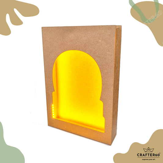 DIY MDF Jharokha Shadow Box | Design 7