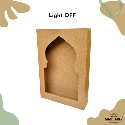 DIY MDF Jharokha Shadow Box | Design 8