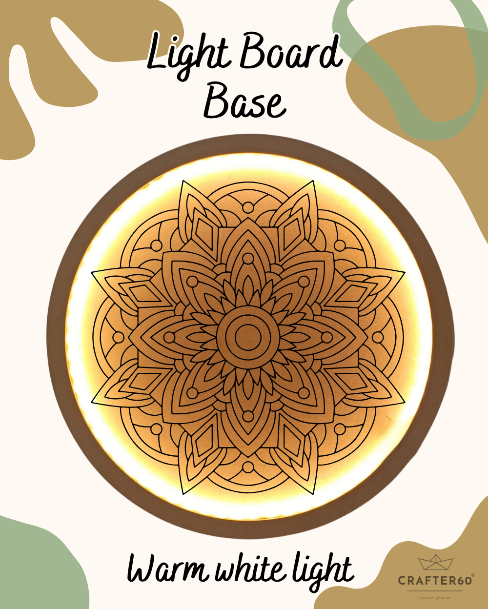 Premarked Mandala-5 Base