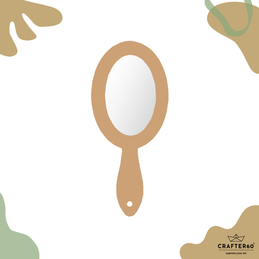 Classic Oval Hand Mirror