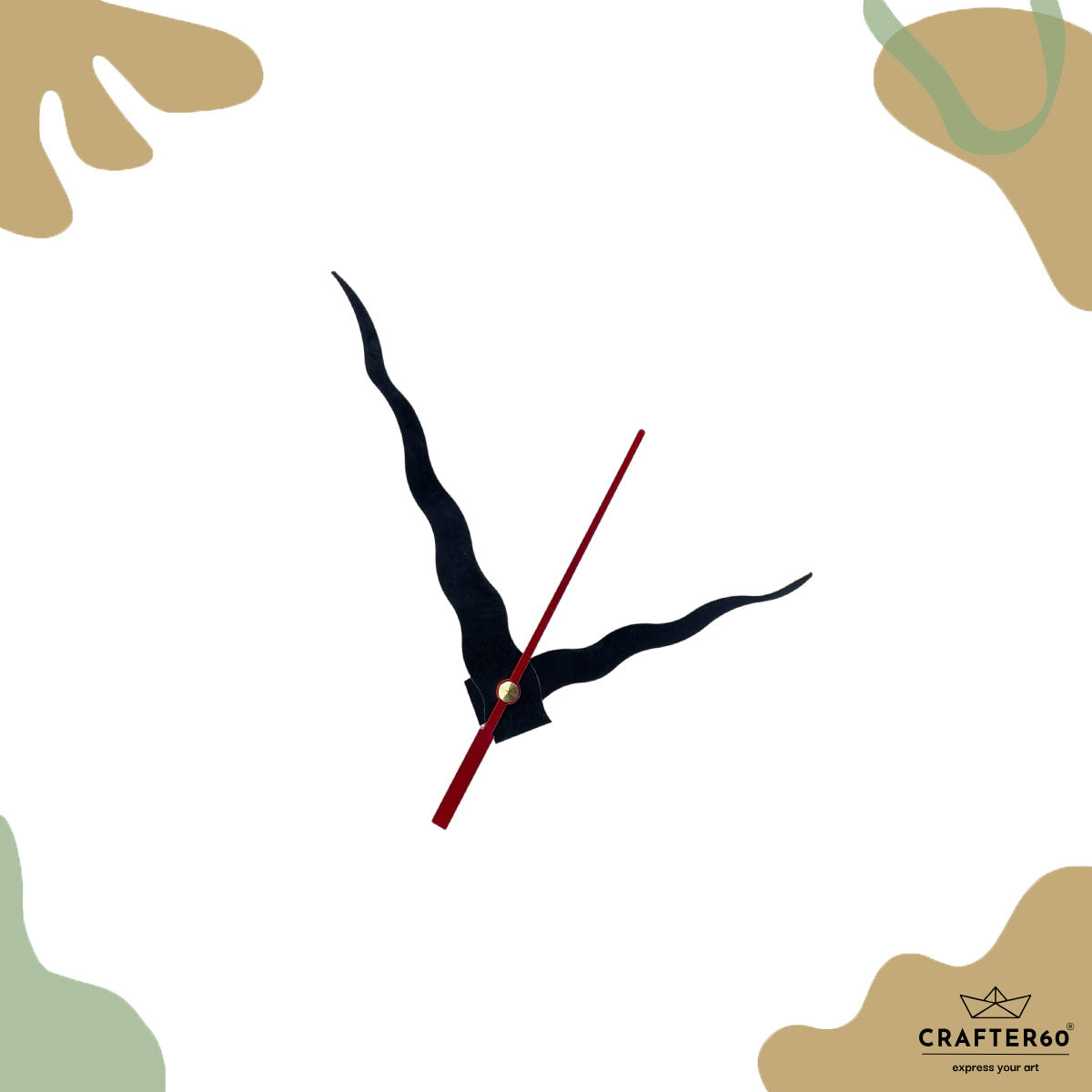 Wave Flow Clock Hand Set