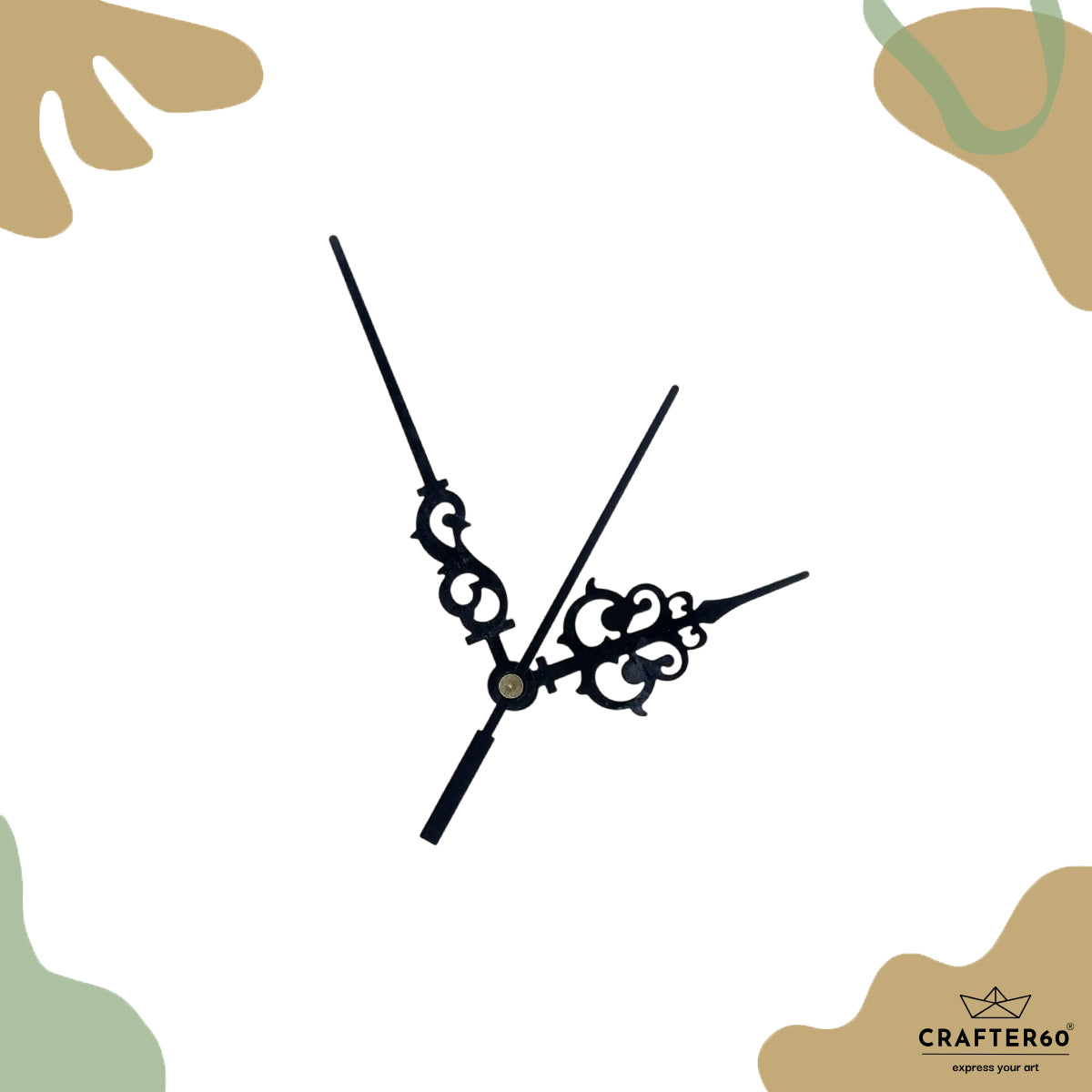 Vintage Filigree Clock Hand Set | Design 2