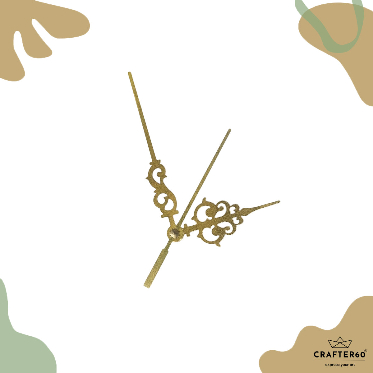 Vintage Filigree Clock Hand Set | Design 2