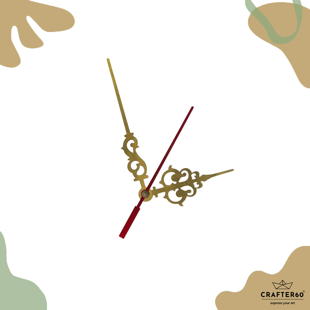 Vintage Filigree Clock Hand Set | Design 2