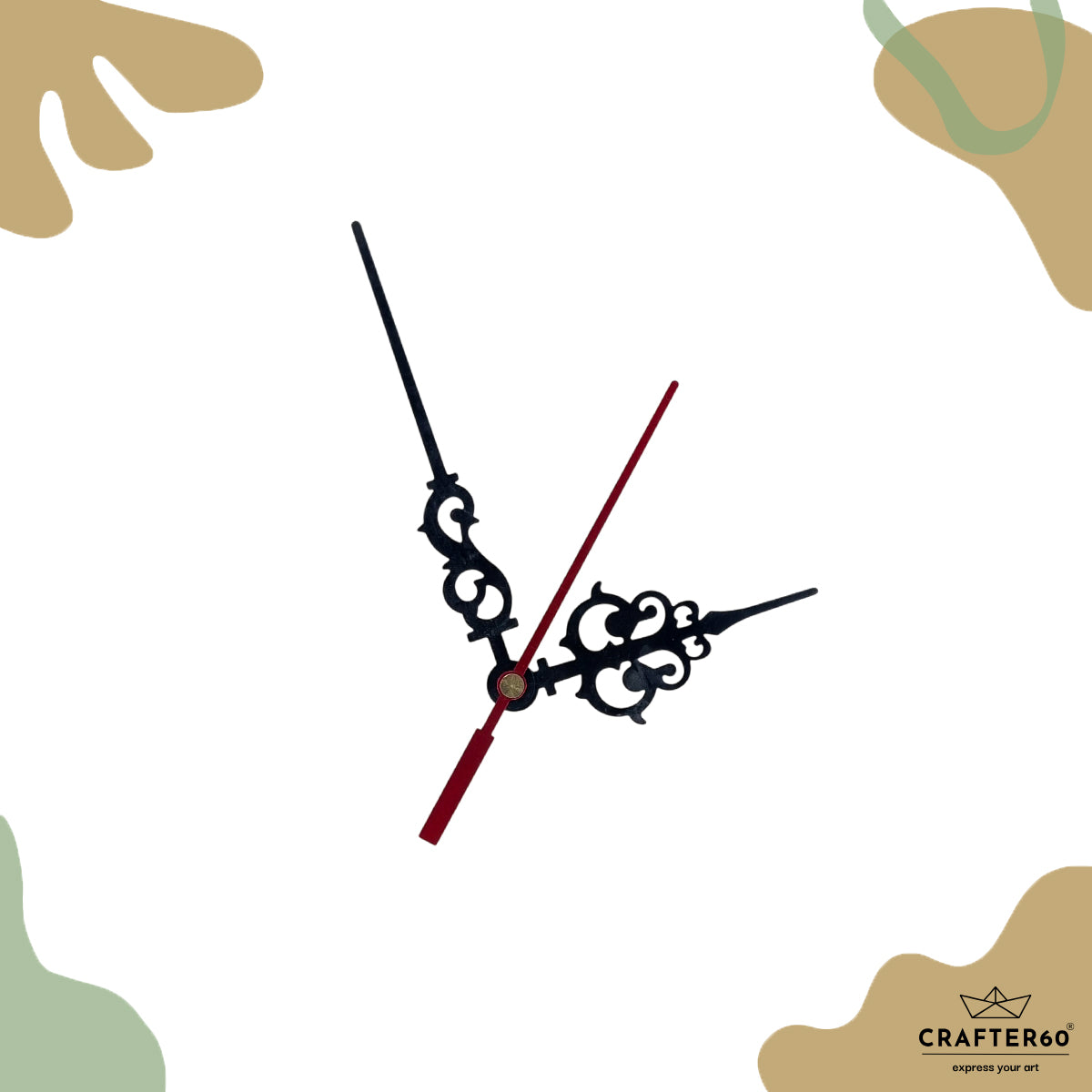 Vintage Filigree Clock Hand Set | Design 2