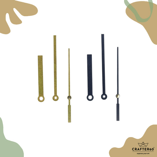Modern Bar Clock Hand Set