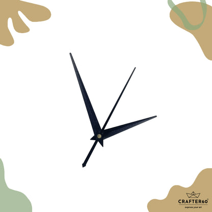 Arrow Point Clock Hand Set