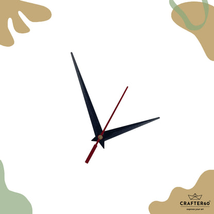 Arrow Point Clock Hand Set