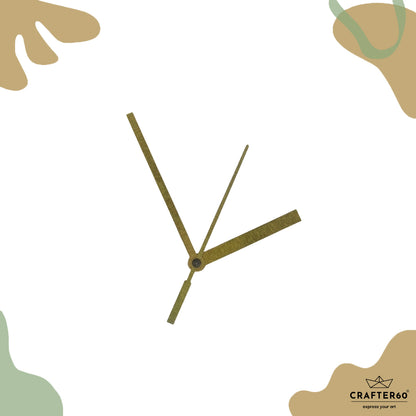 Modern Bar Clock Hand Set