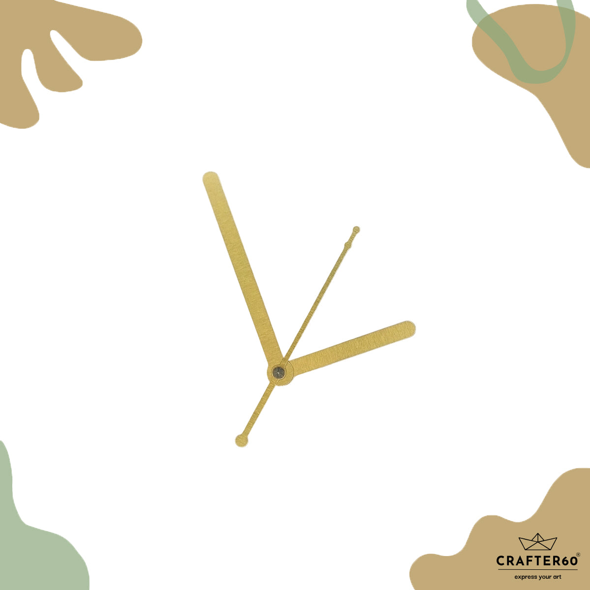 Rounded Bar Clock Hand Set