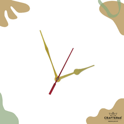 Royal Leaf Designer Clock Hand Set