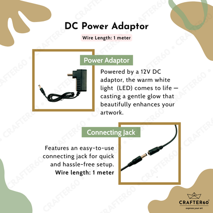 DIY MDF Jharokha Shadow Box • Design 5