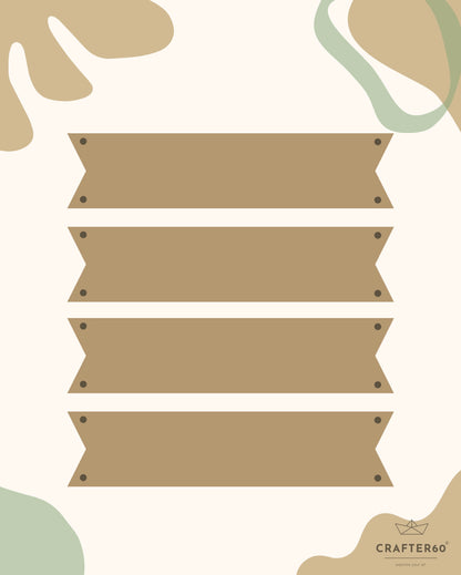Designer Planks (12X3 Inch) Shape-1