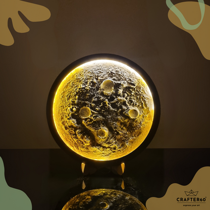 DIY Moon Lamp Kit – Create Your Own 3D Glowing Moon