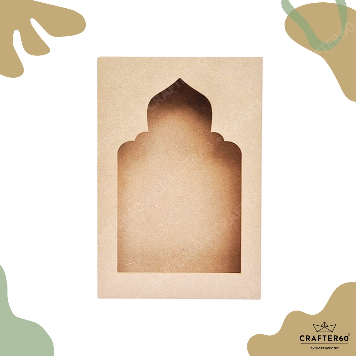 MDF Jharokha Base 2-Layer | Design 10