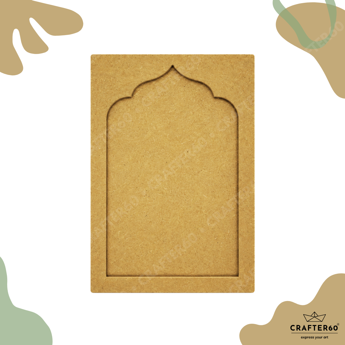 MDF Jharokha Base 2-Layer | Design 2