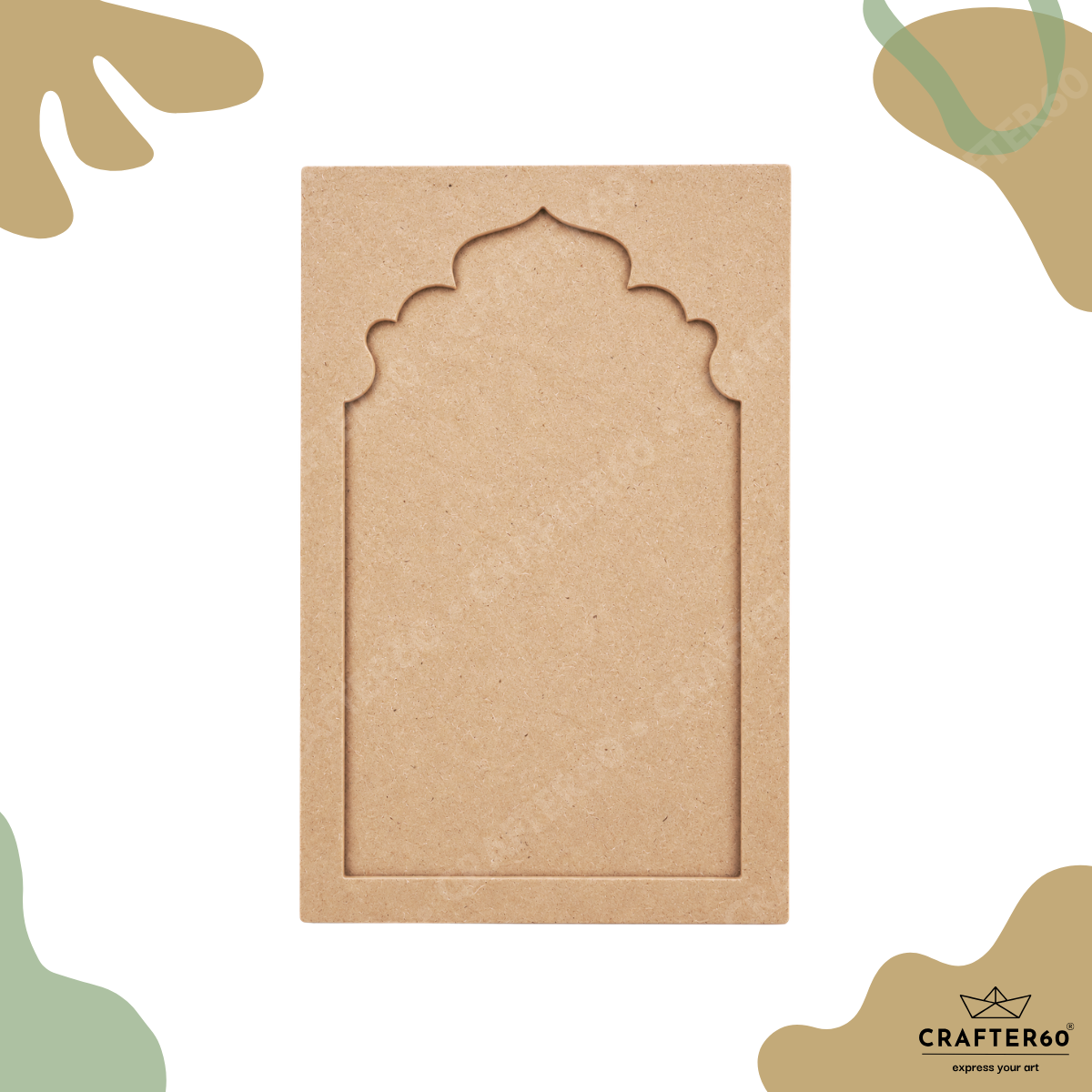 MDF Jharokha Base 2-Layer | Design 3