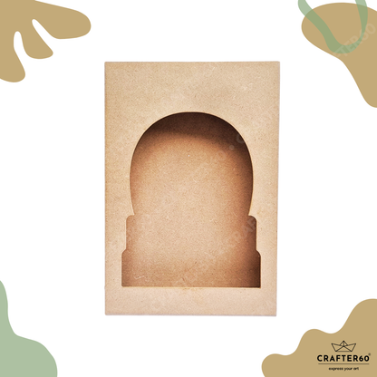 MDF Jharokha Base 2-Layer | Design 7