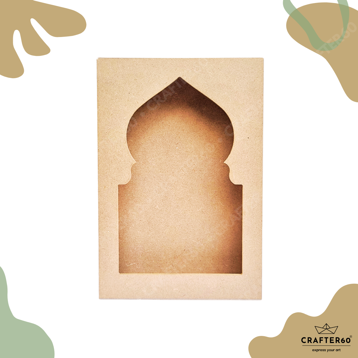 MDF Jharokha Base 2-Layer | Design 8