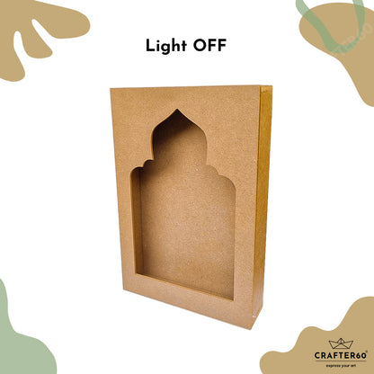 DIY MDF Jharokha Shadow Box | Design 10