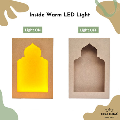 DIY MDF Jharokha Shadow Box | Design 10