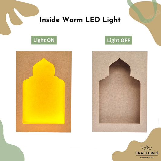 DIY MDF Jharokha Shadow Box | Design 10