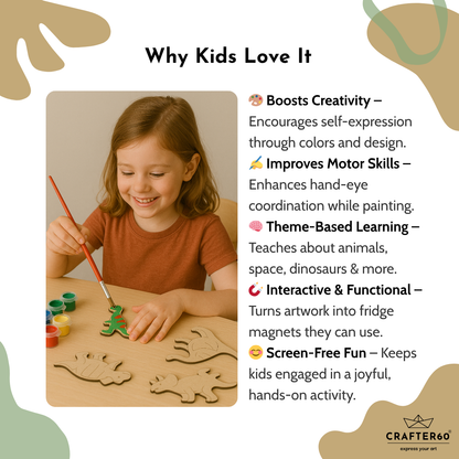 Automobiles DIY Paint Kit for Kids