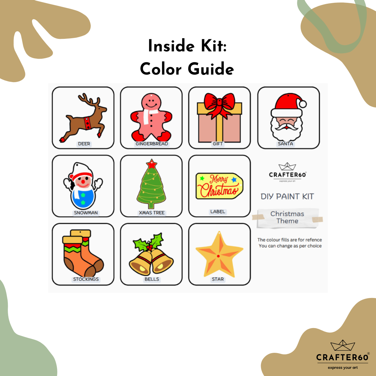 Christmas DIY Paint Kit for Kids