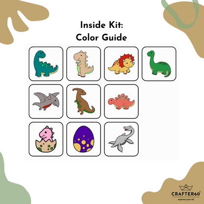 Dinosaur DIY Paint Kit for Kids