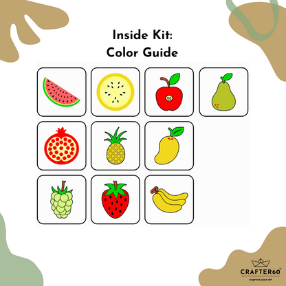 Fruit DIY Paint Kit for Kids